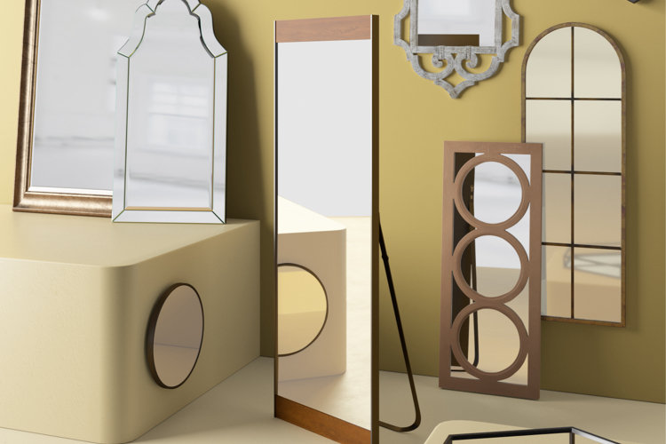 10 Dazzling Wall Mirror Decor Ideas (With Photos!) | Wayfair